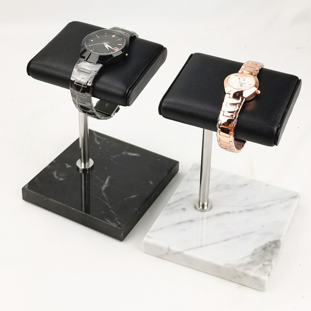 Jewelry And Watches Stores - Taşınabilir PU deri ve mermer kol