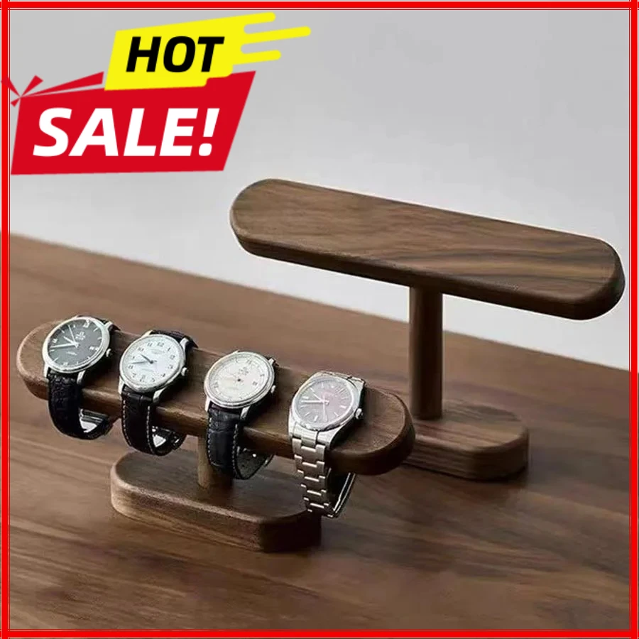Jewelry And Watches Stores - Yaratıcı Masif Ceviz Ahşap Takı Bileklik