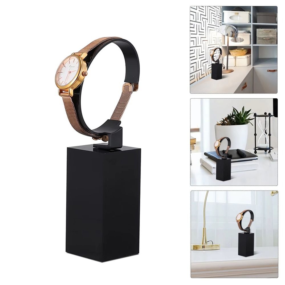 Jewelry And Watches Inc - 4/6/8cm Yeni Akrilik Saat Ekranı Tutucu