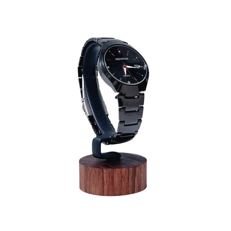 Jewelry And Watches Inc - Yeni Ahşap C Şeklinde Saat Teşhir