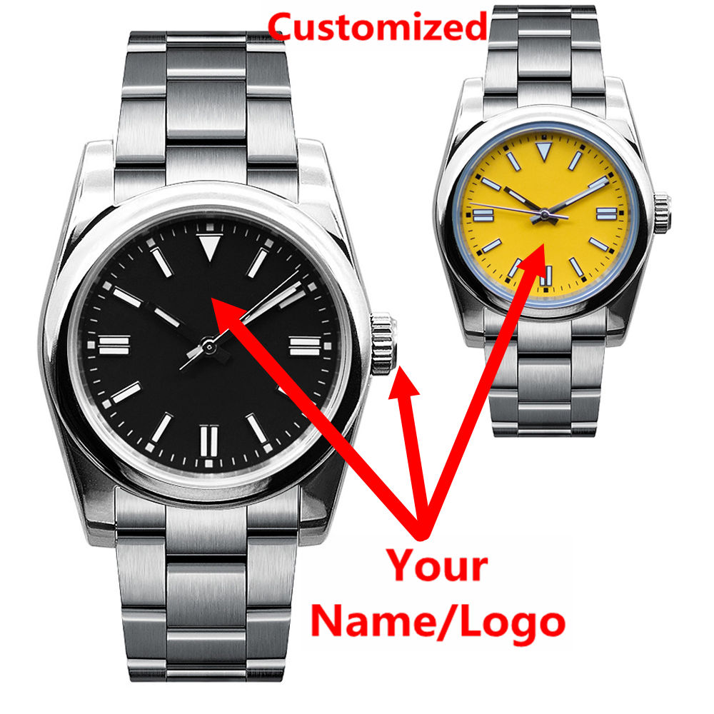 Jewelry Watch - Özel Logo Erkek Saati Safir Lüks