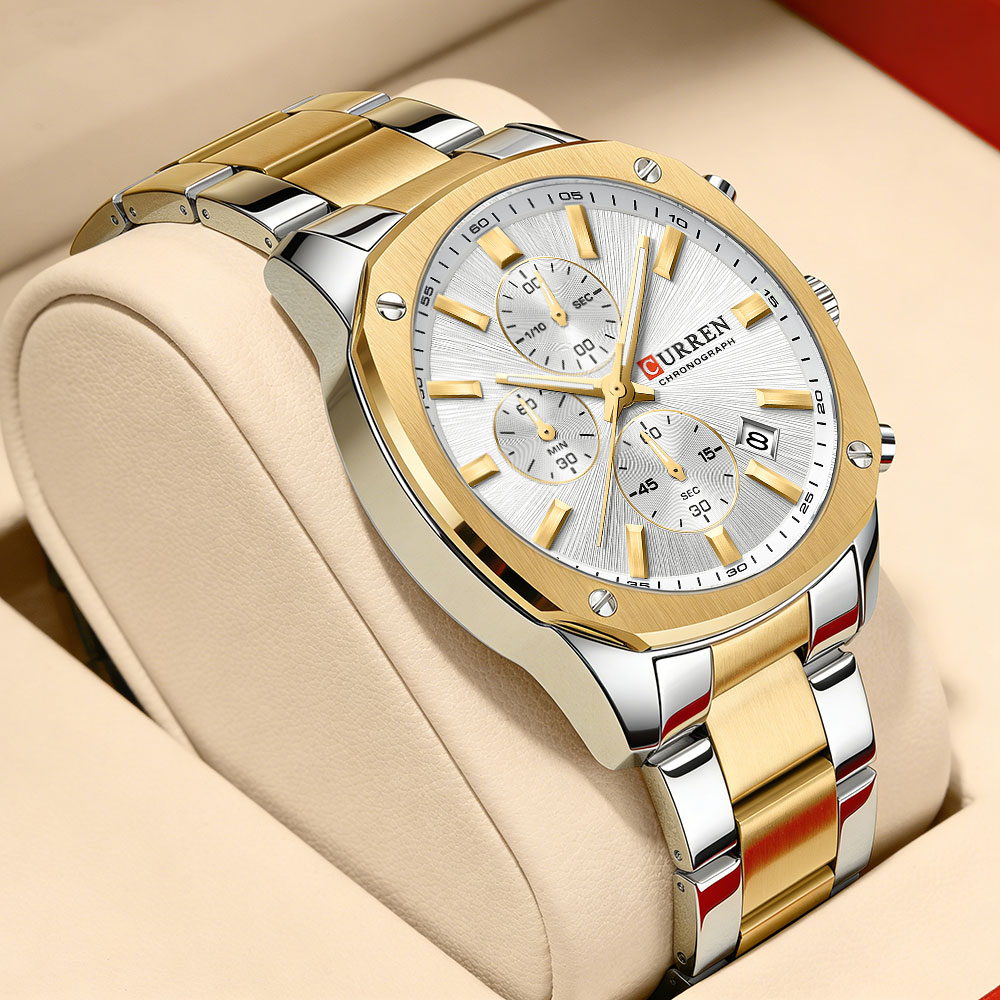 Jewelry Watch - CURREN Modern Erkek 42mm Spor Saati