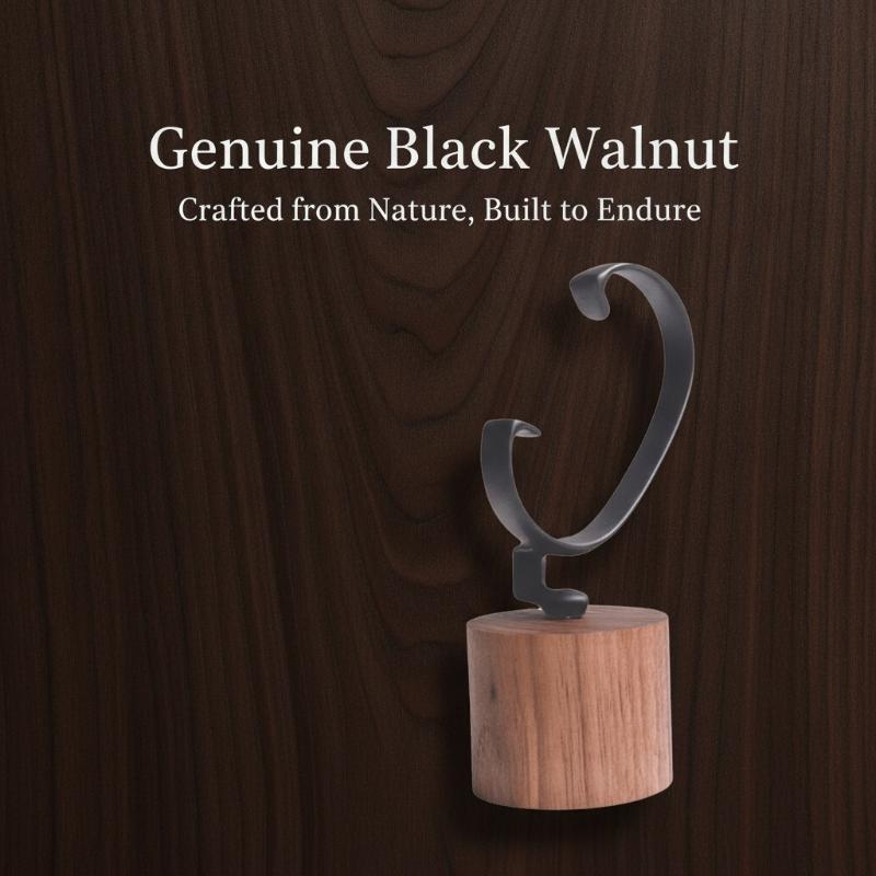 Jewelry And Watches Inc - 1 Adet Masif Ahşap C Şeklinde