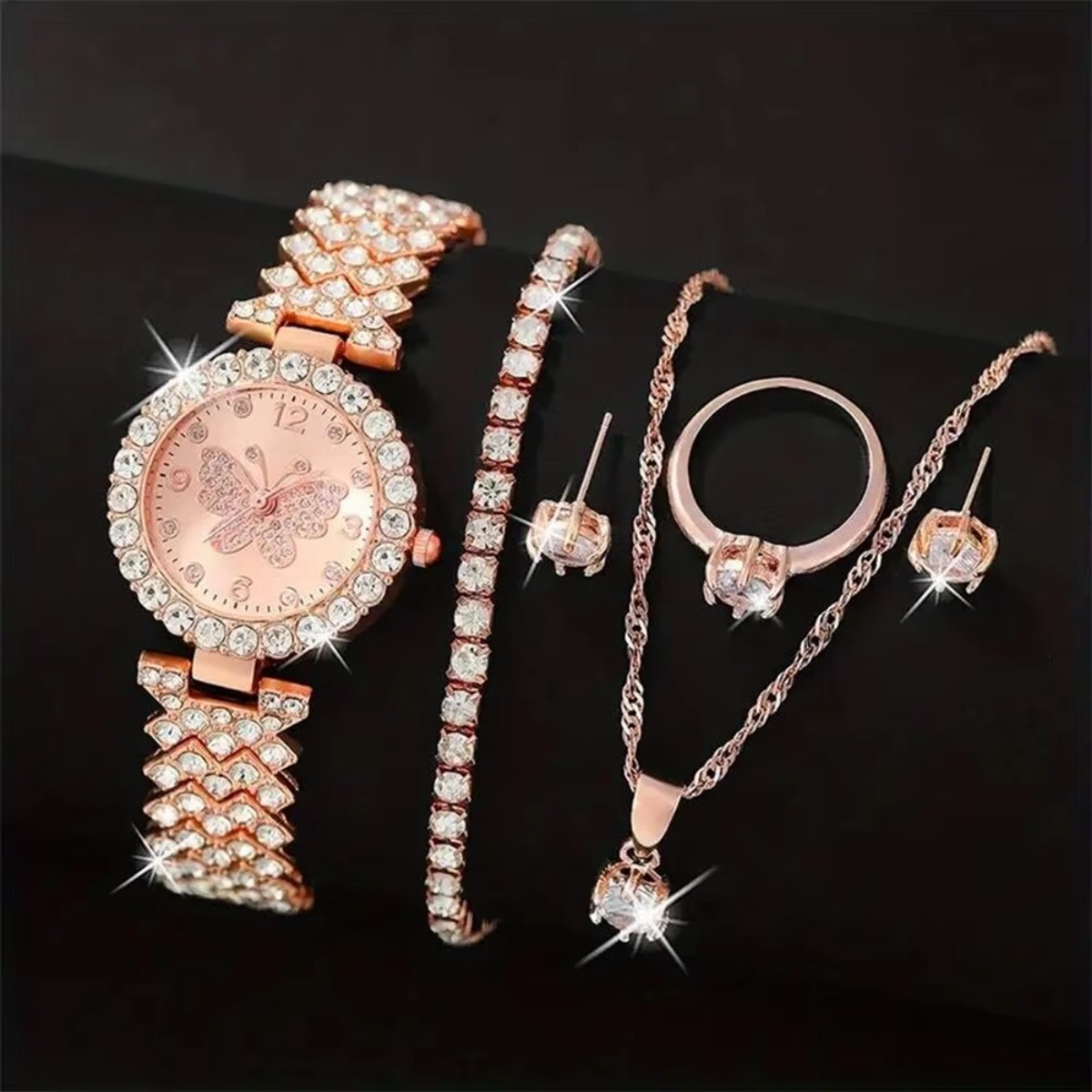 6 adet/takım lüks taklidi kele - Jewelry Clasp Watches incelemesi ve fiyatı