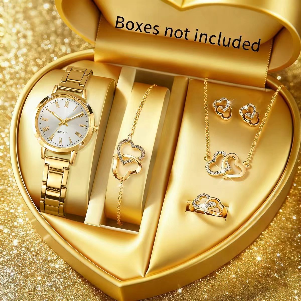 6 adet moda kadın Quartz saat  - Jewelry Clasp Watches incelemesi ve fiyatı