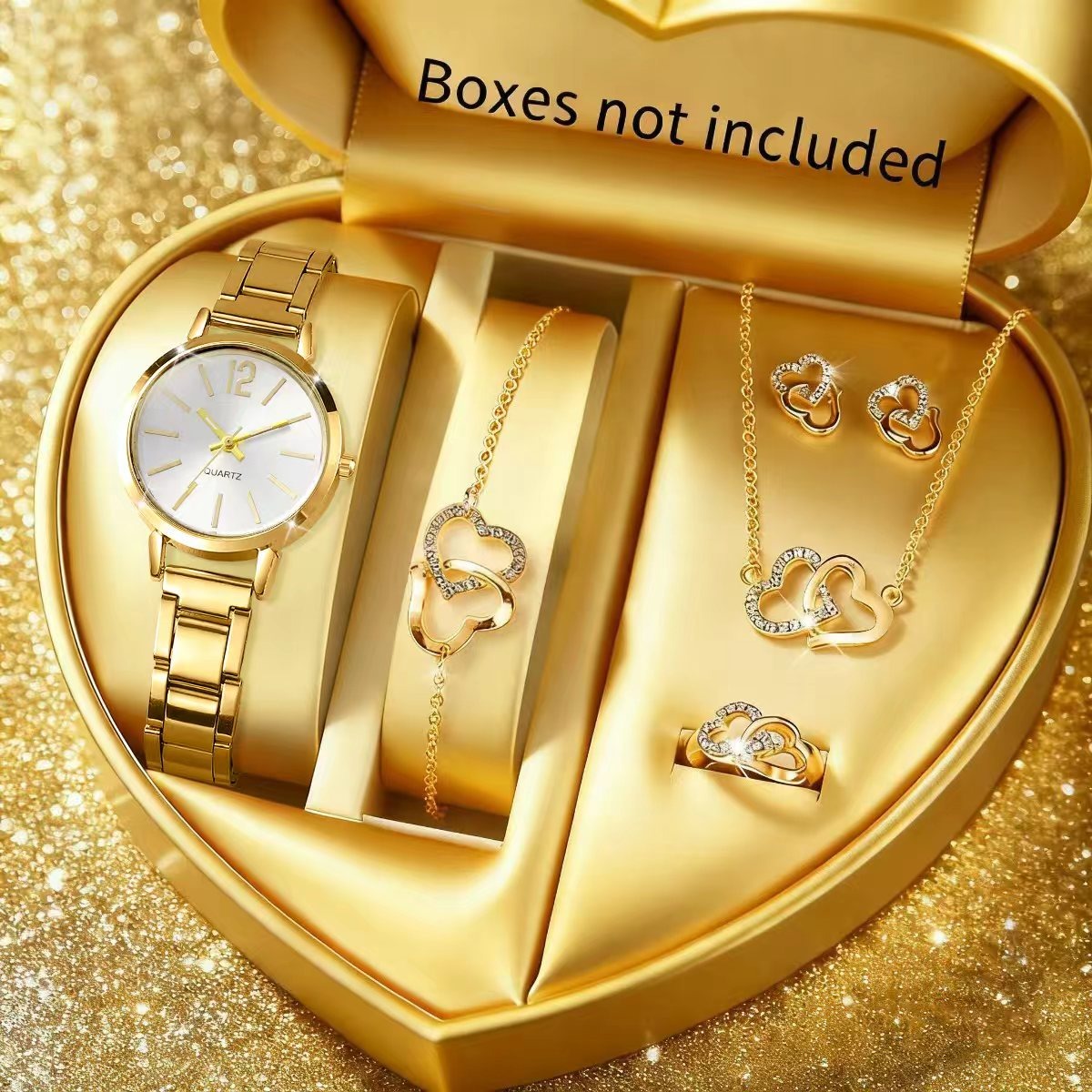 6 adet moda kadın Quartz saat  - Jewelry Clasp Watches incelemesi ve fiyatı