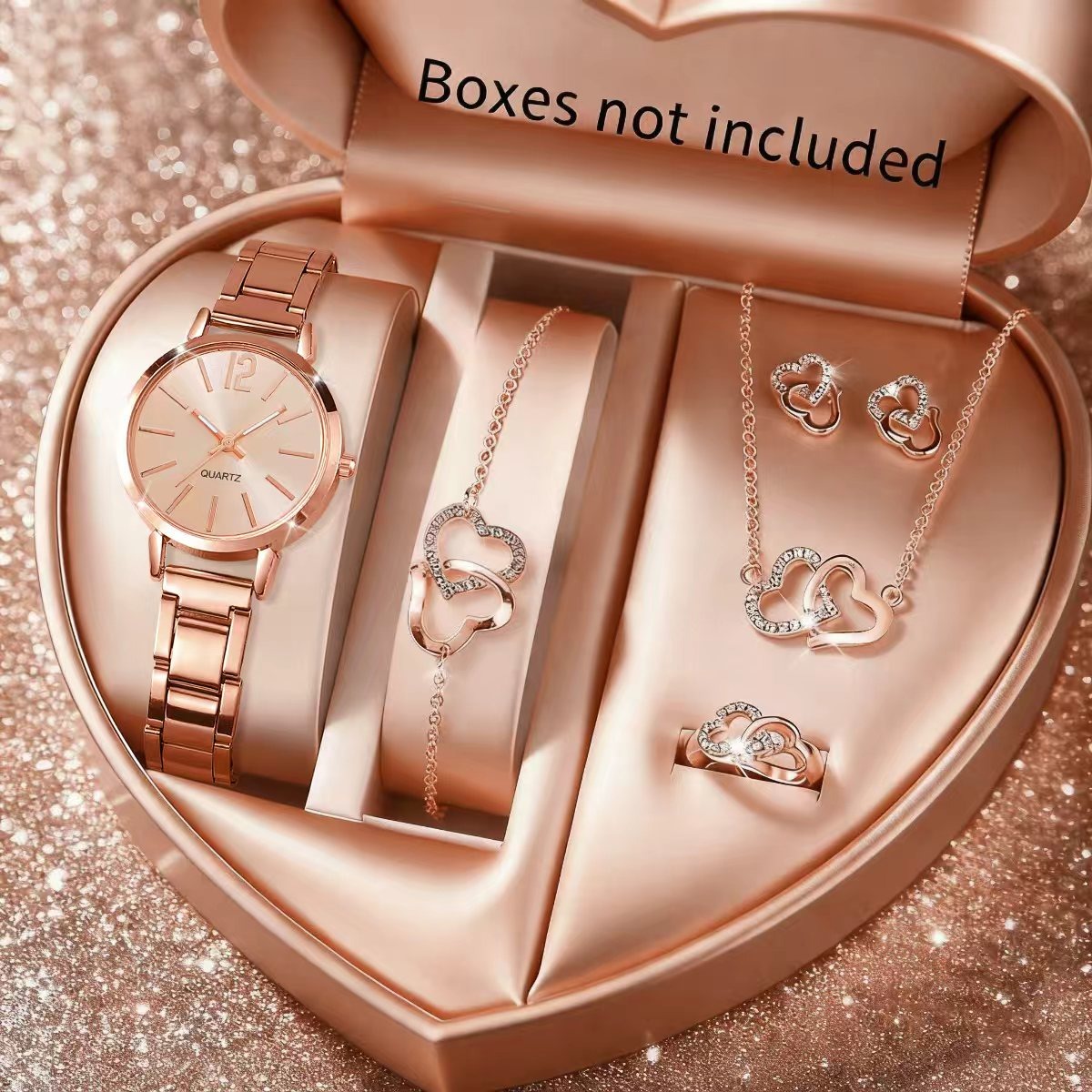 6 adet moda kadın Quartz saat  - Jewelry Clasp Watches incelemesi ve fiyatı