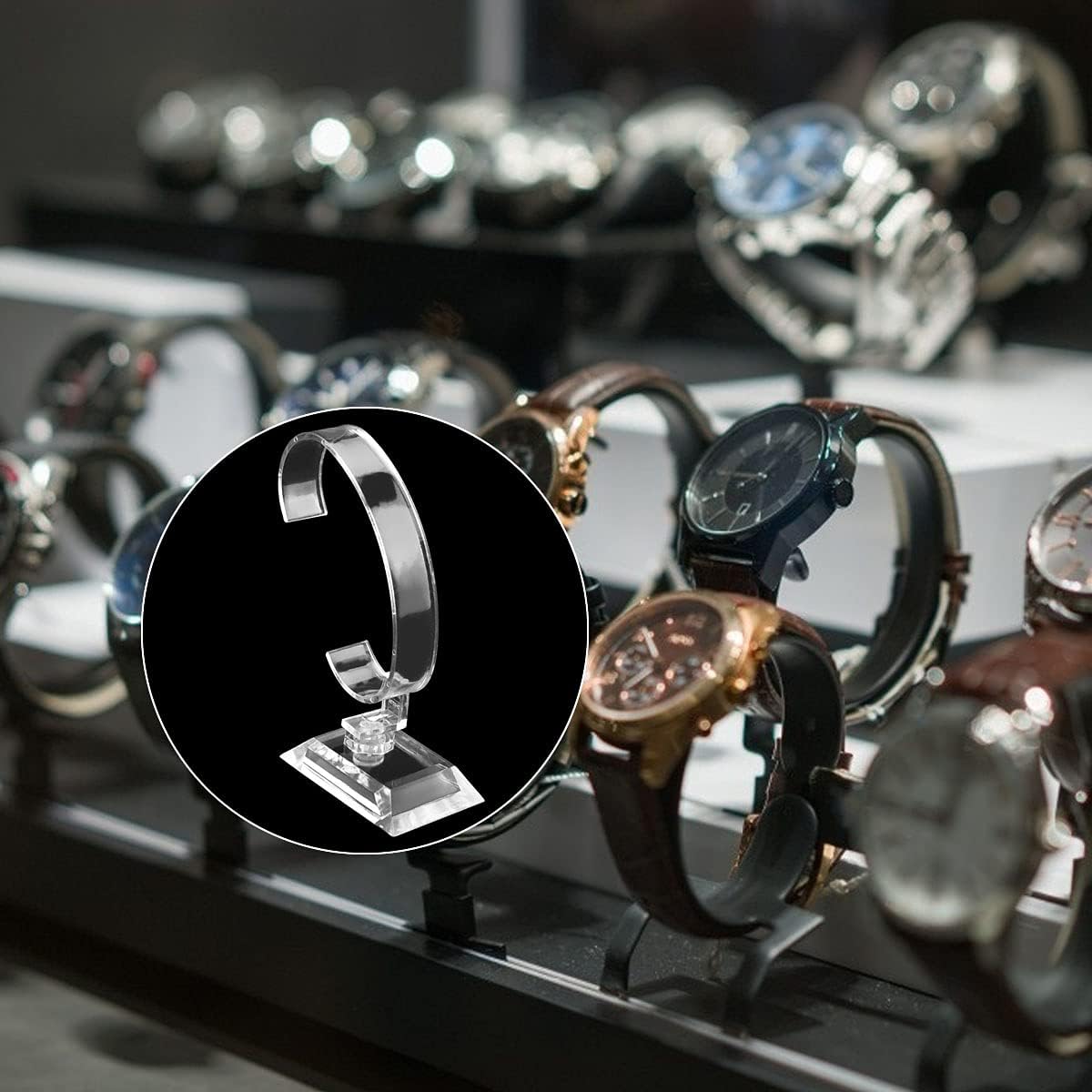 Toptan 10 ADET Şeffaf Akrilik  - Jewelry And Watches Inc incelemesi ve fiyatı