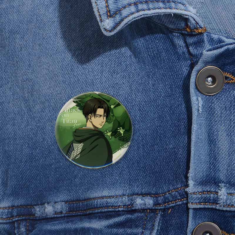 Attack on Titan Lapel Pins Cre - Levi Jewelry & Watches Inc incelemesi ve fiyatı