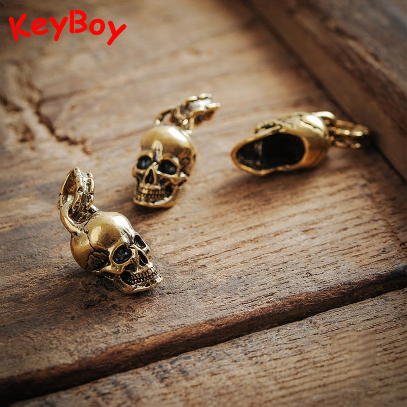 Vintage Punk Kafatası Anahtarl - Gothic Skull Ring incelemesi ve fiyatı