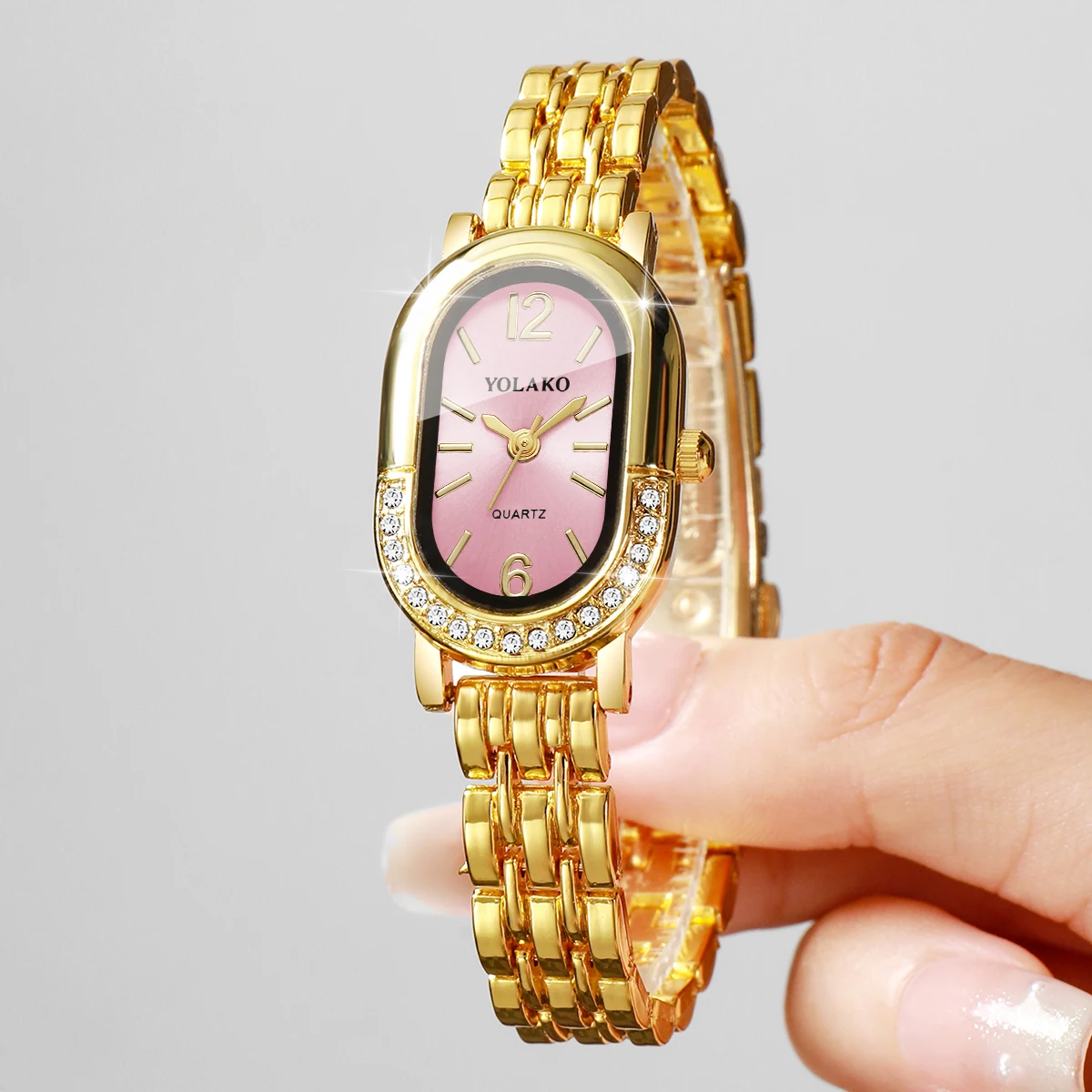 Lüks Taklidi Kadın Kuvars İzle - Jewelry Watches Gold incelemesi ve fiyatı