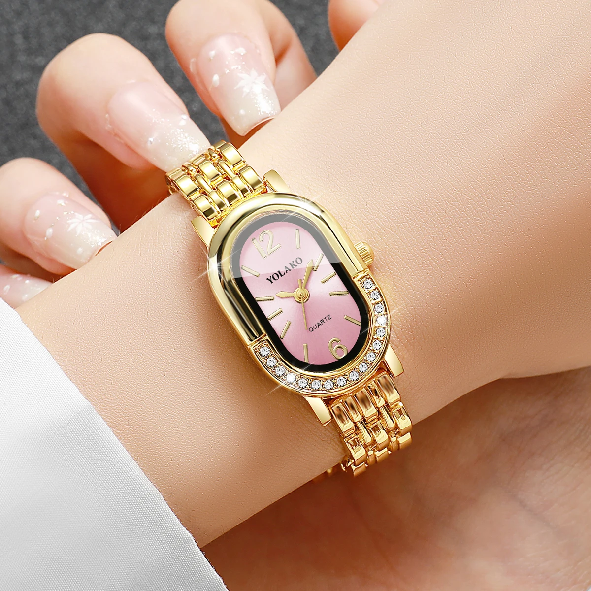 Lüks Taklidi Kadın Kuvars İzle - Jewelry Watches Gold incelemesi ve fiyatı