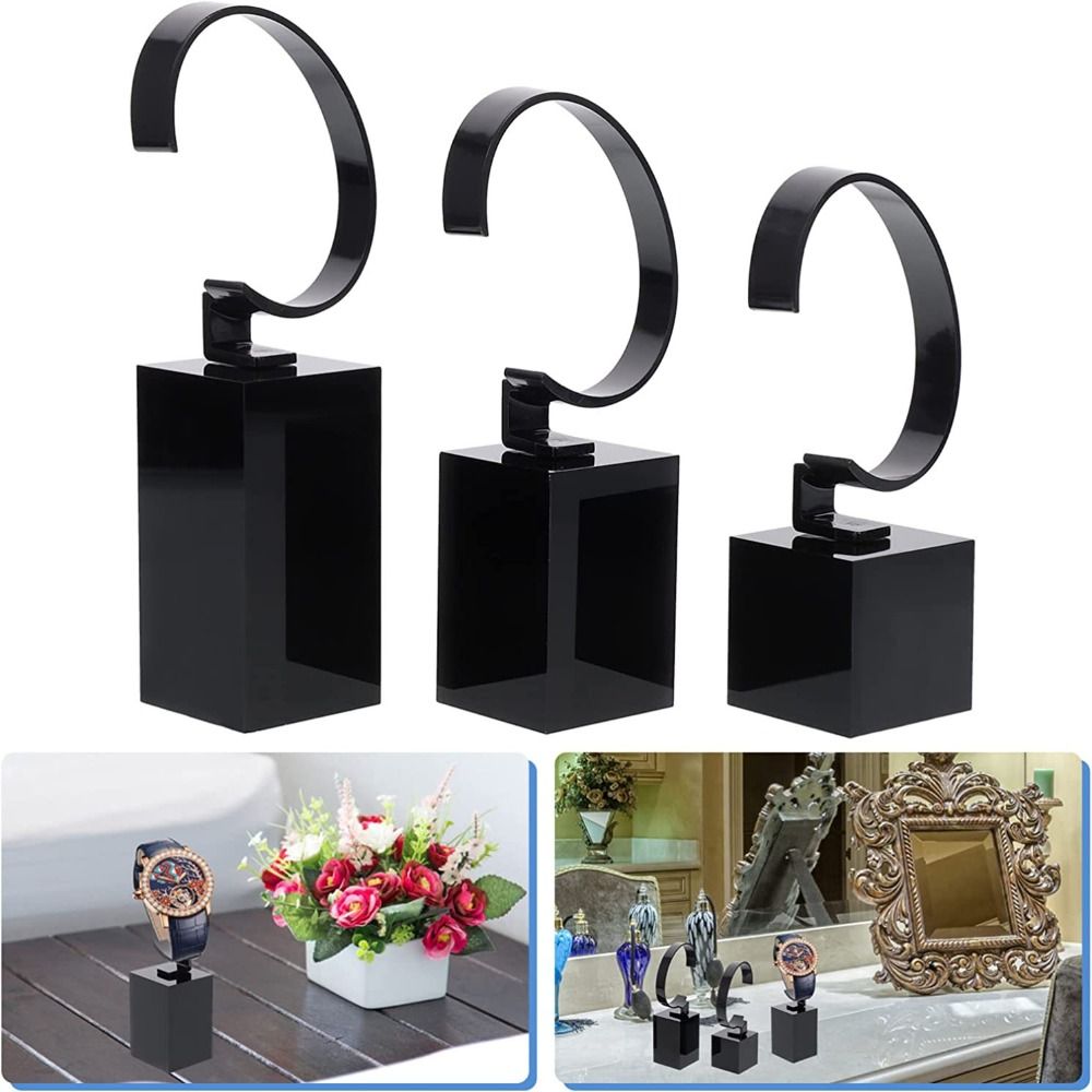 4/6/8cm Yeni Akrilik Saat Ekra - Jewelry And Watches Inc incelemesi ve fiyatı