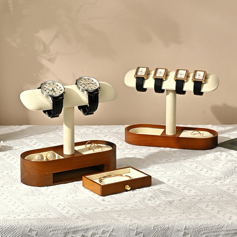 Oirlv katı ahşap saat organiza - Jewelry Stores Watches incelemesi ve fiyatı
