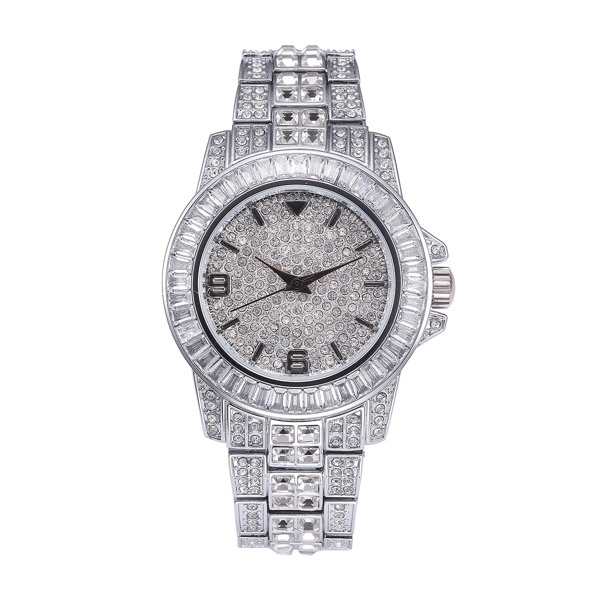 Lüks Tam Taş Kuvars Saatler Er - Jewelry Clasp Watches incelemesi ve fiyatı