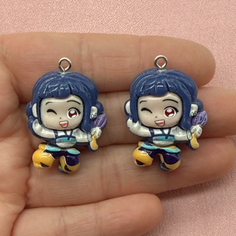 10 adet reçine karikatür kolye - Drop Earrings incelemesi ve fiyatı