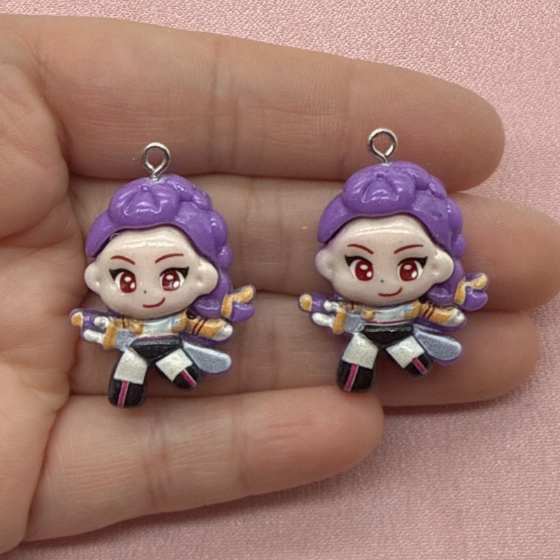 10 adet reçine karikatür kolye - Drop Earrings incelemesi ve fiyatı