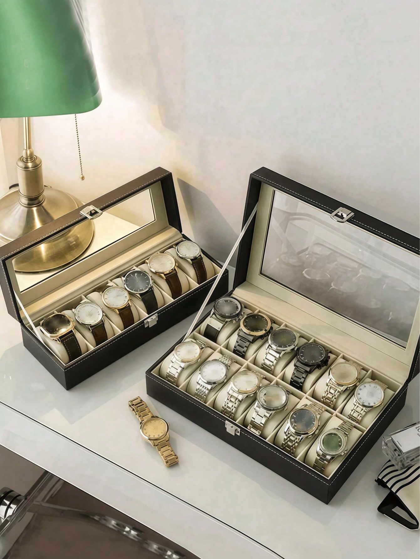 Kilitli Deri Saat Kutusu, Büyü - Jewelry Stores Watches incelemesi ve fiyatı
