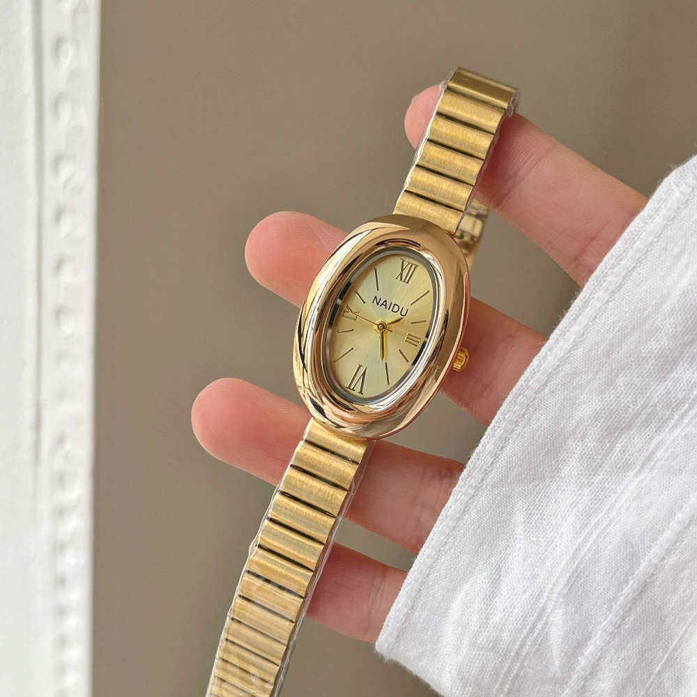 Lüks Marka Altın Oval Kadın Ku - Jewelry Watches Gold incelemesi ve fiyatı