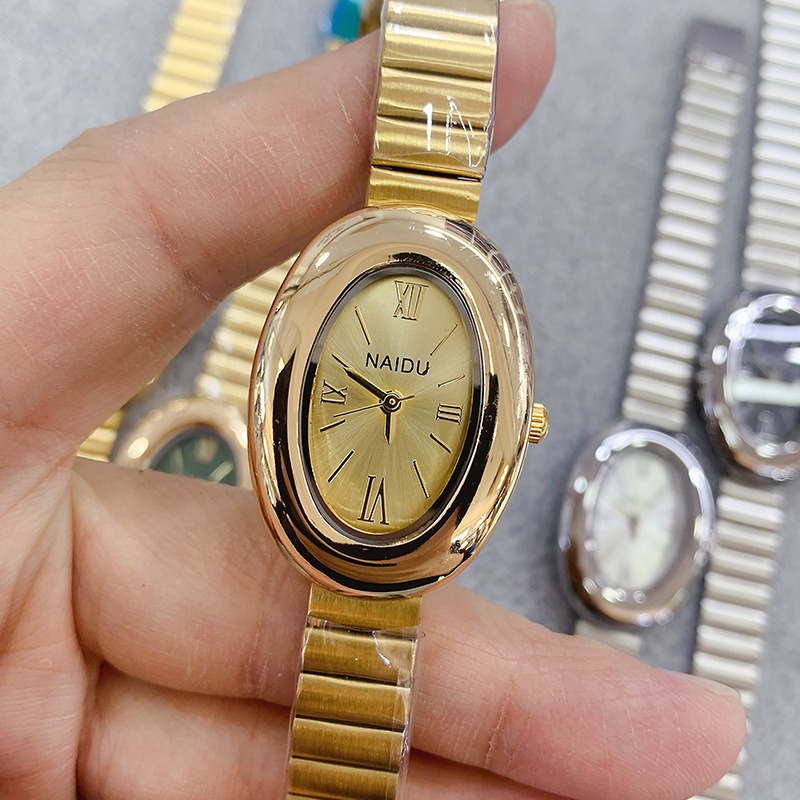 Lüks Marka Altın Oval Kadın Ku - Jewelry Watches Gold incelemesi ve fiyatı