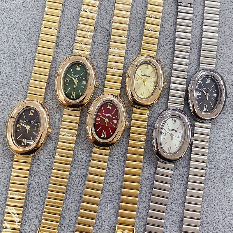 Lüks Marka Altın Oval Kadın Ku - Jewelry Watches Gold incelemesi ve fiyatı