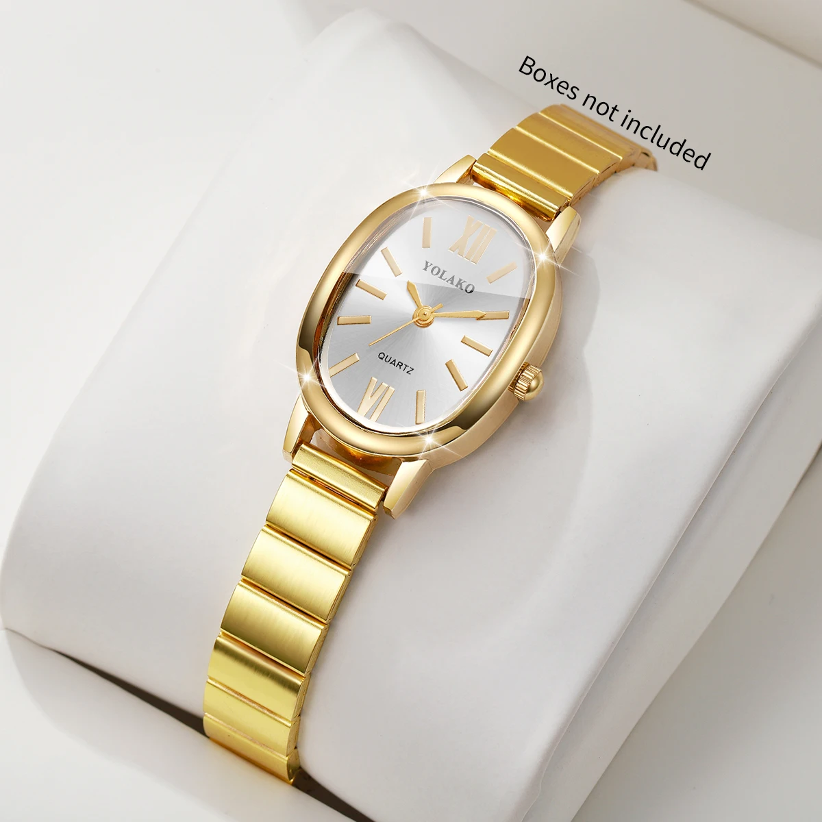 Moda Düzensiz Kadran Kadın Kuv - Jewelry Watches Gold incelemesi ve fiyatı