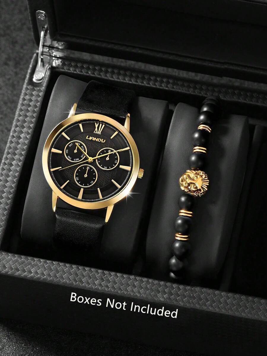 LIANDU LIANDU 1 Set Erkek Moda - Jewelry Watch incelemesi ve fiyatı