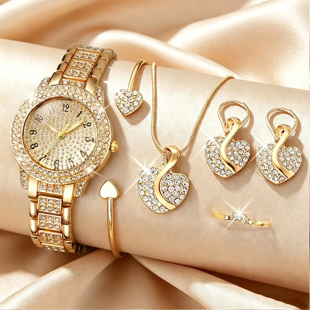 6 adet moda taklidi kadın izle - Jewelry Clasp Watches incelemesi ve fiyatı