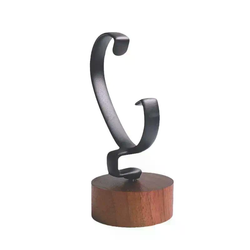 1 adet ahşap C şeklinde saat t - Jewelry And Watches Inc incelemesi ve fiyatı