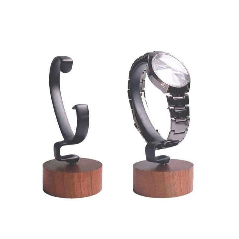 Ahşap C-Şeklinde Saat Tutucu T - Jewelry And Watches Inc incelemesi ve fiyatı