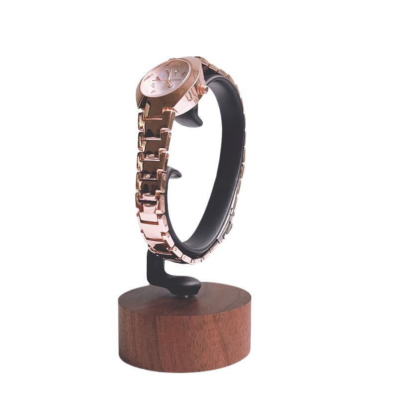 Ahşap C-Şeklinde Saat Tutucu T - Jewelry And Watches Inc incelemesi ve fiyatı