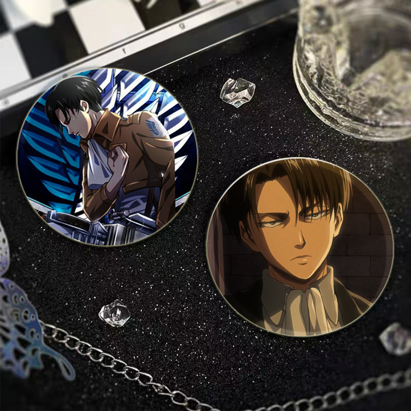 58mm Levi Ackerman Anime Karak - Levi Jewelry & Watches Inc incelemesi ve fiyatı