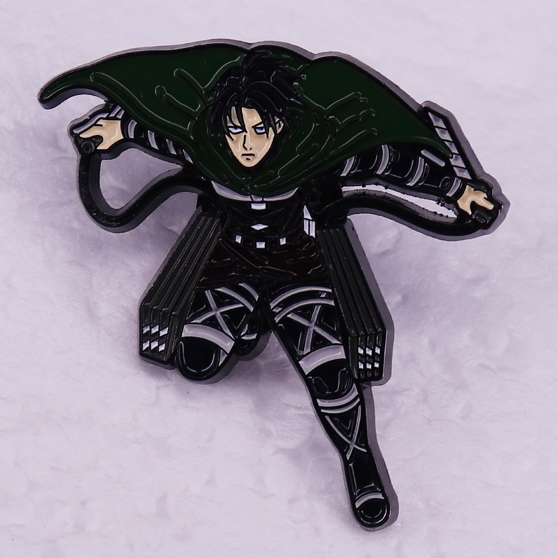 Kan Anime saldırı Titan emaye  - Levi Jewelry & Watches Inc incelemesi ve fiyatı