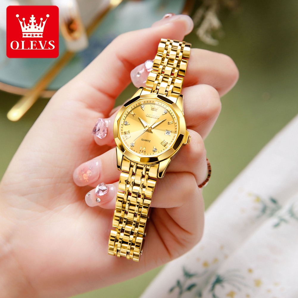 OLEVS Moda Altın İzle Kadınlar - Jewelry Watches Gold incelemesi ve fiyatı