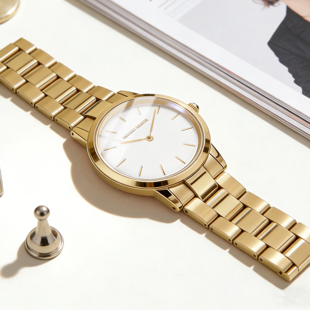 Bayan İzle Gül Altın Paslanmaz - Jewelry Clasp Watches incelemesi ve fiyatı