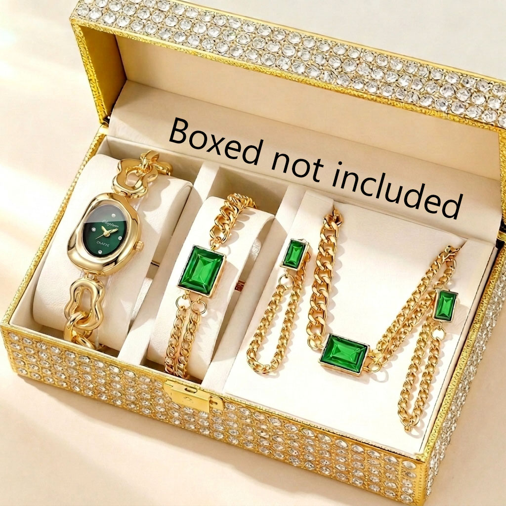 5 Parça Moda Düzensiz Kadın Ku - Jewelry Clasp Watches incelemesi ve fiyatı