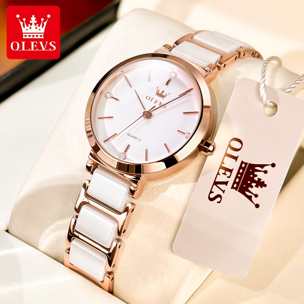 OLEVS moda kadın saatler Relog - Jewelry Watches Gold incelemesi ve fiyatı