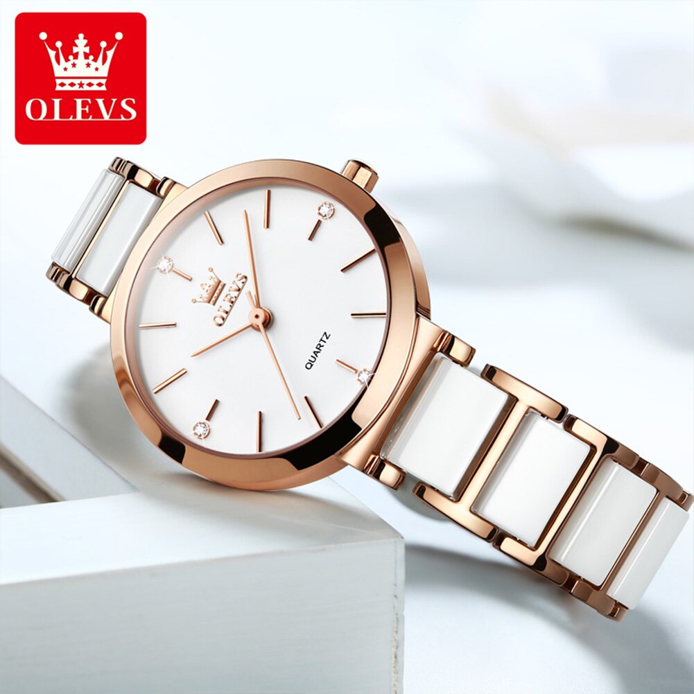 OLEVS moda kadın saatler Relog - Jewelry Watches Gold incelemesi ve fiyatı