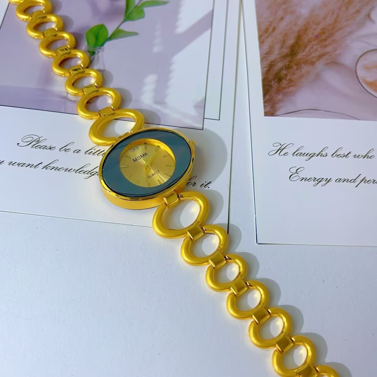 Yeni Amerikan 24K Altın Kaplam - Jewelry Clasp Watches incelemesi ve fiyatı